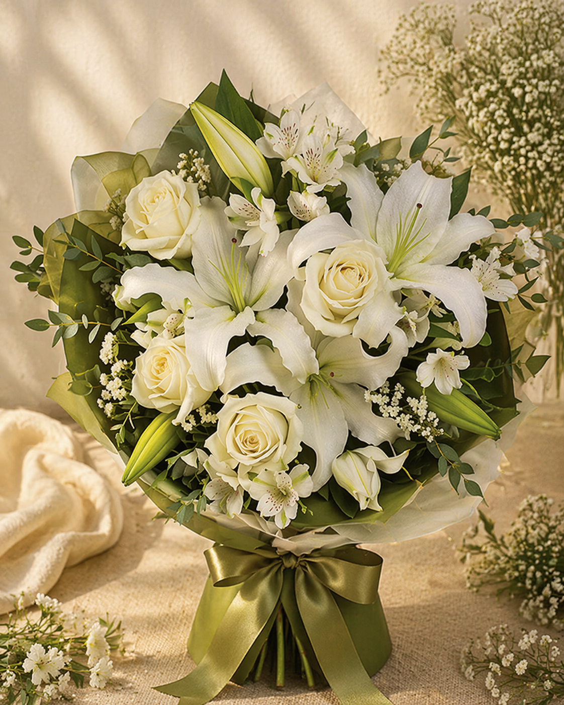 Ivory Elegance Bouquet