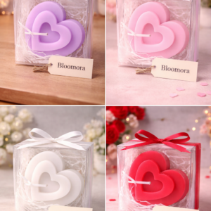 Bloomora Heart Candle