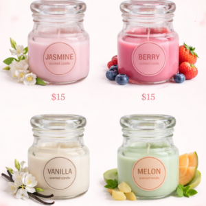 Bloomora Fragrance Candle