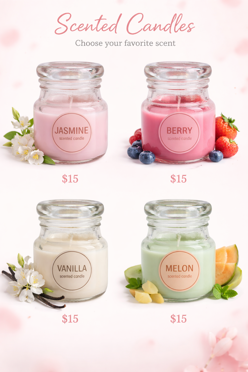 Bloomora Fragrance Candle
