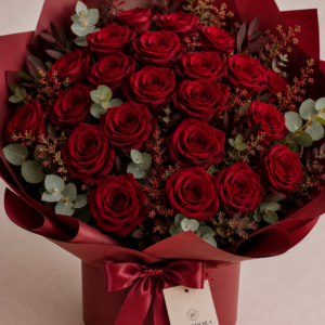 Crimson Velvet Bouquet